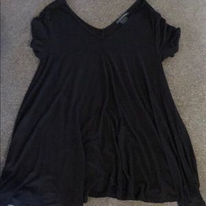 Loose fitting black top